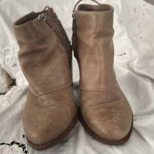 Jessica Simpson faux leather booties
